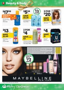 Woolworths Cosmetic Catalogue 16 - 22 Dec 2015