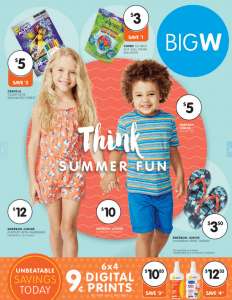 Big W Summer Fun Catalogue 7 - 13 Jan 2016