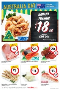 Coles Seafood Sale Catalogue 20 - 27 Jan 2016