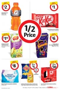 Coles Snack Time Catalogue 6 - 12 Jan 2016