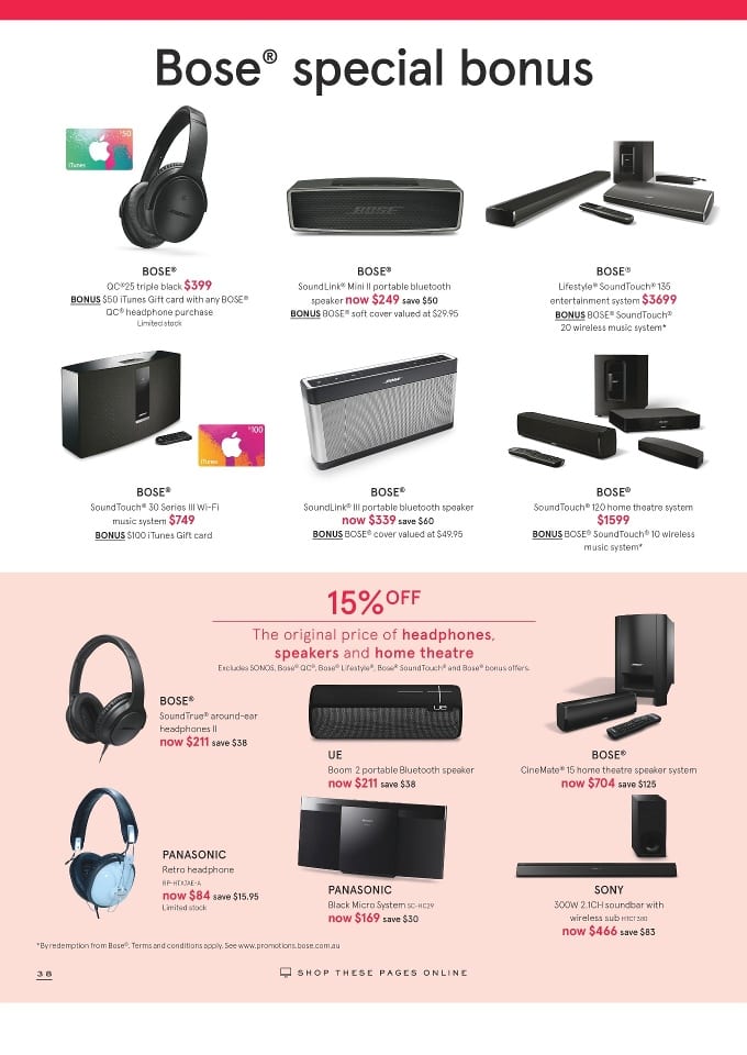 Myer Home Specials Catalogue 20 - 26 Jan 2016