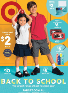 Target School Gear Catalogue 20 - 27 Jan 2016