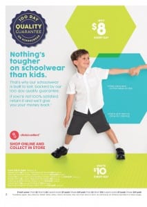 Target Schoolwear Catalogue 7 - 13 Jan 2016