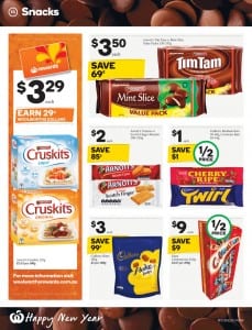 Woolworths Snack Time Catalogue 1 - 5 Jan 2016
