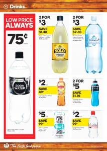 Woolworths Spring Water Catalogue 13 - 19 Jan 2016