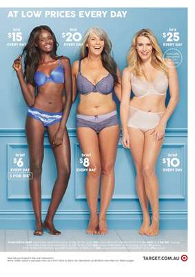 Target Catalogue Underwear Sale 24 - 1 Mar 2016