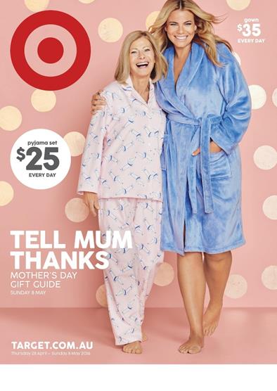 Mothers Day Gifts Target Catalogue 2016