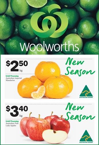 Woolworths Catalogue Weekend Specials 23 April 2016
