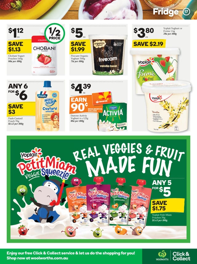 Woolworths Catalogue Special Offers 7 May 2016