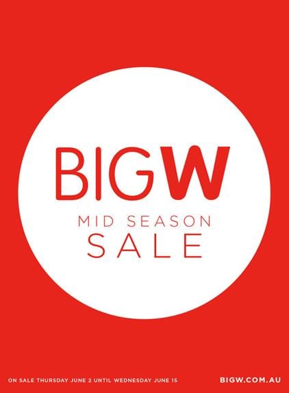 Big W Catalogue Mid Season 2016