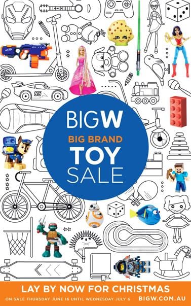 Big W Catalogue Toy Sale 16 Jun - 6 Jul 2016