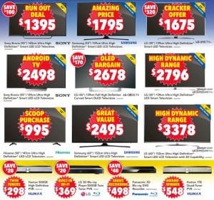Harvey Norman Catalogue Clearance June 2016 TV offers