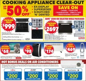 Harvey Norman Catalogue Clearance June 2016 home appliances