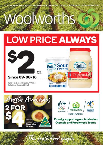 Woolworths Catalogue 17 - 24 Aug 2016