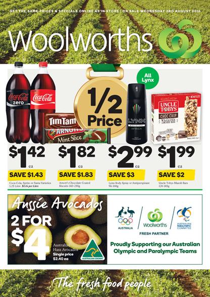 Woolworths Catalogue 3 Aug - 9 Aug 2016