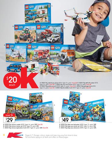 Kmart Catalogue LEGO Toy Sale October 2016