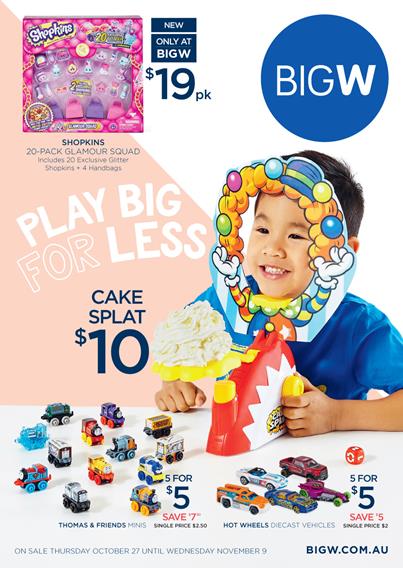 Big W Catalogue Toy Sale November 2016