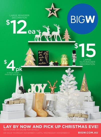 Big W Catalogue Christmas November 2016