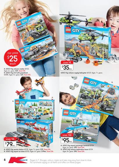 LEGO Toys Kmart Catalogue November 2016
