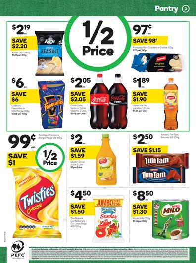 Woolworths Catalogue Half Prices 2 - 8 Nov 2016