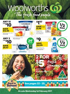 Woolworths Catalogue Specials 1 - 7 February 2017