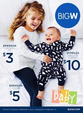 Big W Catalogue Baby 2 - 15 February 2017
