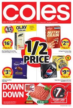 Coles Catalogue Deals 8 - 14 March 2017 Half Prices
