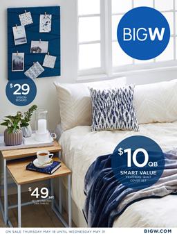 Big W Catalogue Home Products 18 - 31 May 2017