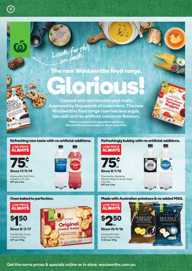 Woolworths Catalogue Grocery Deals 7-13 June 2017