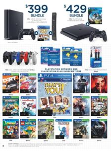 Playstation 4 Big W Catalogue Price 2 Aug 2017