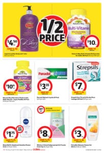 Coles Catalogue Half Price Deals Aug 2017