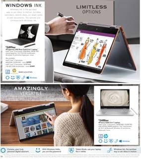 Harvey Norman Catalogue 2-in-1 Laptops August 2017