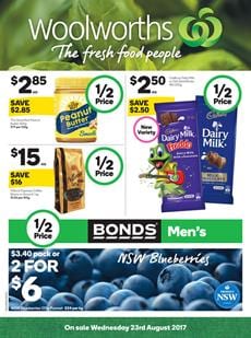 Woolworths Catalogue Food 23 - 29 August 2017