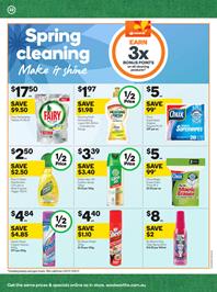 Woolworths Catalogue Spring Cleaning Products 23 - 29 Aug 2017
