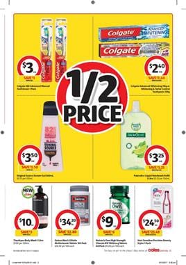 Coles Catalogue Household Products October 18 - 24, 2017