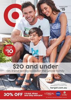 Target Catalogue Under $20 Clothing 5 - 11 October 2017