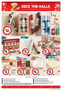 Coles Catalogue Gift Wraps and Chocolates 20 - 26 December 2017