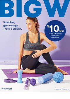 Big W Catalogue Sports Products 11 - 17 January 2018