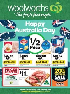 Woolworths Catalogue Deals 24 - 30 January 2018