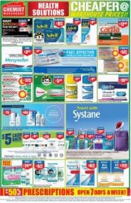 Chemist Warehouse $5 Cash Back Deal Pain Relievers And More