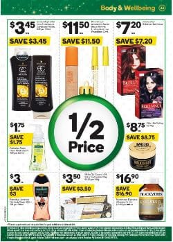 Woolworths Catalogue 13 - 19 Nov 2019 Half Prices