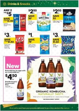 Woolworths Drinks and Snack Sale 13 – 19 Nov, 2019 page 24