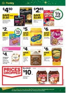 Woolworths Refill Your Pantry with Grocery catalogue page