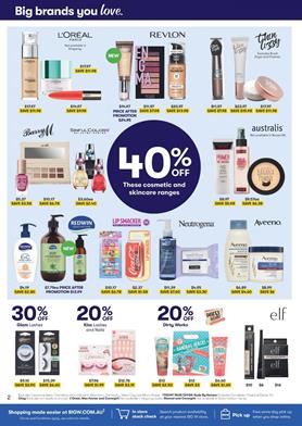 Big W Catalogue Cosmetic Sale 13 - 26 Feb 2020
