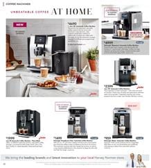 Harvey Norman Catalogue Coffee Machines Mar 2020