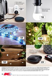 Kmart Catalogue Lights and Smart Home Tech Feb 2020
