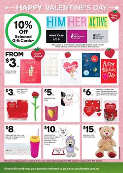 Woolworths Catalogue Valentine's Day Gifts 5 - 11 Feb 2020