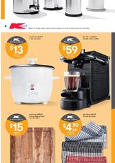 Kmart Catalogue Capsule Coffee Machine