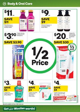 Woolworths Body Care Products 18 - 24 Mar 2020