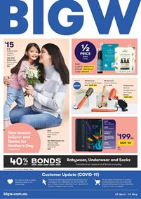 Big W Catalogue Mother's Day Gifts 30 Apr - 13 May 2020